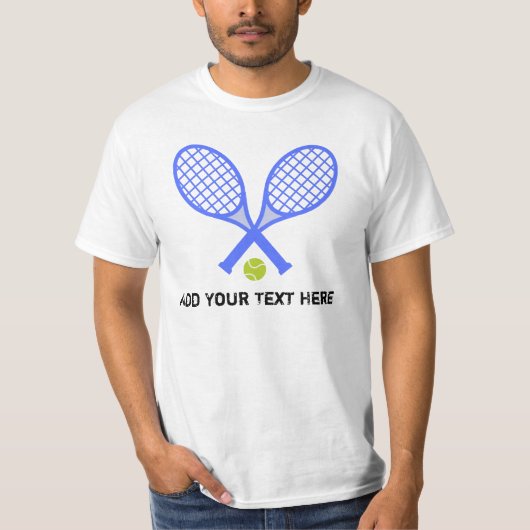 Create Your Own Tennis Player  T-shirt (Voorkant)