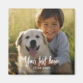 Create your own Text and Photo  Magneet