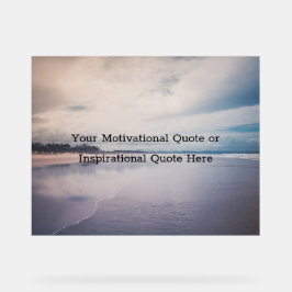 Create Your Own Text Inspirational Motivational Acryl Bord