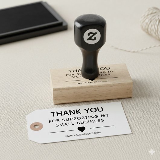 Create Your Own Thank You Supporting Rubberstempel