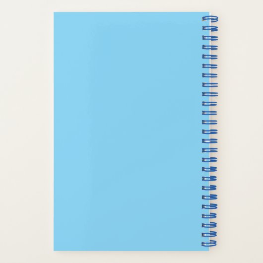 Create Your Own | think before you click | Spiral  Notitieboek (Achterkant)