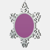 Create Your Own - Tin Sneeuwvlok Ornament (Rechts)