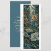 Create Your Own Tropical Cheetah Bookmark Card (Voorkant / Achterkant)