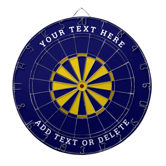 Create your own unique dartboard | Extra custom Dartbord (Voorkant)