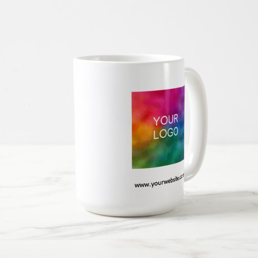 Create Your Own Upload Logo Here Promotional Koffiemok (Voorkant rechts)