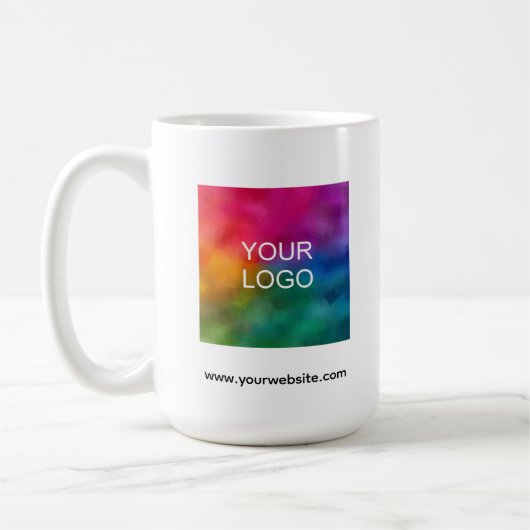 Create Your Own Upload Logo Here Promotional Koffiemok (Links)