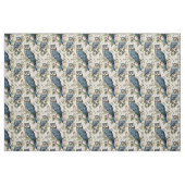 Create Your Own Vintage Blue Owls Stof (Fat Quarter)