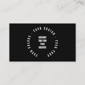 Create Your Own Visitekaartje (Voorkant)