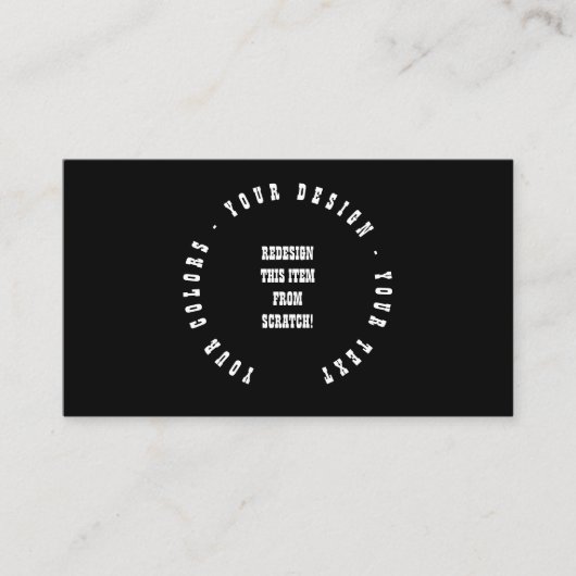 Create Your Own Visitekaartje (Voorkant)