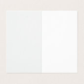 Create Your Own Visitekaartje (Buitenkant ongevouwen)