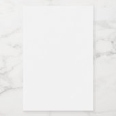 Create your own voedselcontainer etiket (Enkel label)