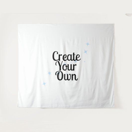 Create Your Own Wandkleed (Voorkant (horizontaal))