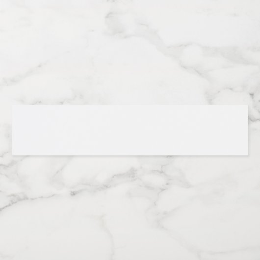 Create Your Own Waterfles Etiket (Enkel label)