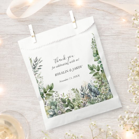 Create Your Own wedding Bedankzakje (Geknipt)