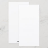 Create Your Own wedding custom Flat Holiday Card Feestdagenkaart (Voorkant / Achterkant)