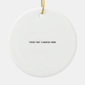 Create Your Own wedding custom Flat Note Card Keramisch Ornament (Voorkant)
