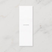 Create Your Own wedding custom Flat Note Card Mini Visitekaartje (Voorkant)