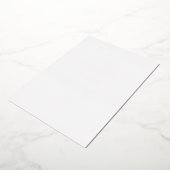 Create Your Own wedding custom  Folie Feestdagenkaart (Gedraaid)