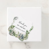 Create Your Own wedding eucalyptus Bedankjes Labels (In situ)
