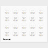 Create Your Own wedding  Ronde Sticker (Vel)