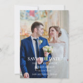 Create Your Own wedding rustic Save The Date (Voorkant)