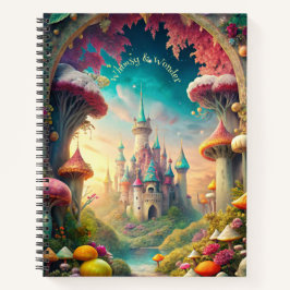 Create Your Own Whimsical Castle Garden Notitieboek