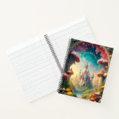 Create Your Own Whimsical Castle Garden Notitieboek (Binnen)