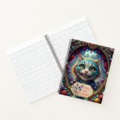 Create Your Own Whimsical Cheshire Cat Notitieboek (Binnen)