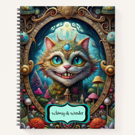 Create Your Own Whimsical Queen Cheshire Cat Notitieboek