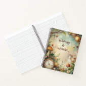 Create Your Own Whimsical Rabbit Garden Notitieboek (Binnen)