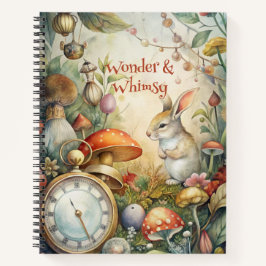 Create Your Own Whimsical Rabbit Hutch Notitieboek