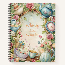 Create Your Own Whimsical Tea Party Spring Notitieboek