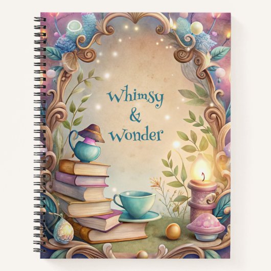 Create Your Own Whimsical Tea Party Story Notitieboek (Voorkant)