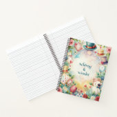 Create Your Own Whimsical Top Hat Madness Notitieboek (Binnen)