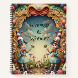 Create Your Own Whimsical Tweedle Girls Notitieboek