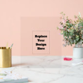 Create Your Own white  Acryl Bord (Huwelijk)