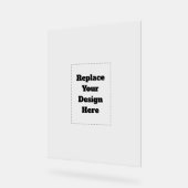 Create Your Own white  Acryl Bord (Hoek)