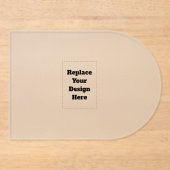 Create Your Own white  Acryl Uitnodigingen (Voorkant)