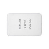 Create Your Own white  Badmat (Voorkant)