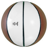 Create Your Own white Basketbal (Verticaal)