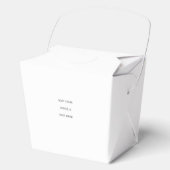 Create Your Own white  Bedankdoosjes (Voorkant)