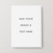 Create Your Own white  Button (Voorkant)