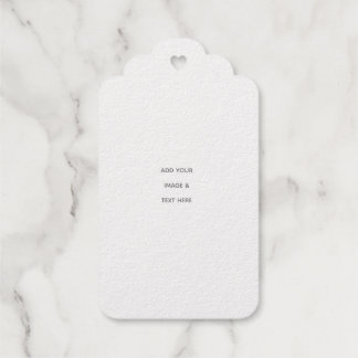 Create Your Own white  Cadeaulabels