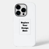 Create Your Own white  Case-Mate iPhone Case (Achterkant)