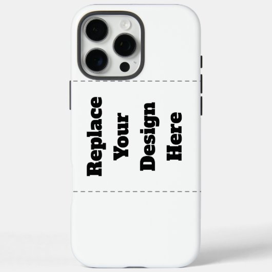 Create Your Own white  Case-Mate iPhone Case (Achterkant)