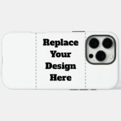 Create Your Own white  Case-Mate iPhone Case (Achterkant (horizontaal))