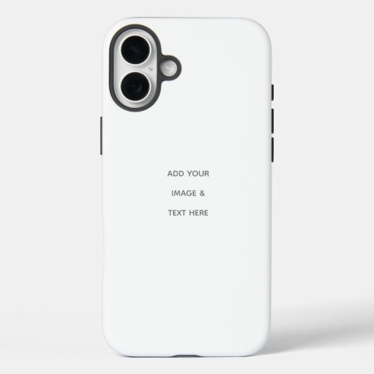 Create Your Own white  Case-Mate iPhone Case (Achterkant)