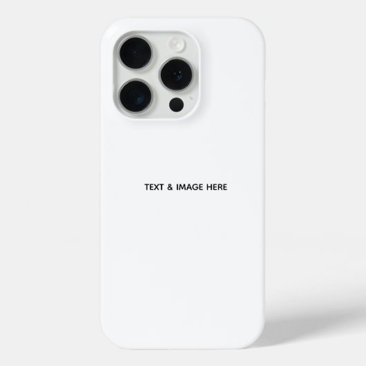 Create Your Own white Case-Mate iPhone Case (Achterkant)