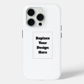Create Your Own white  Case-Mate iPhone Case (Achterkant)