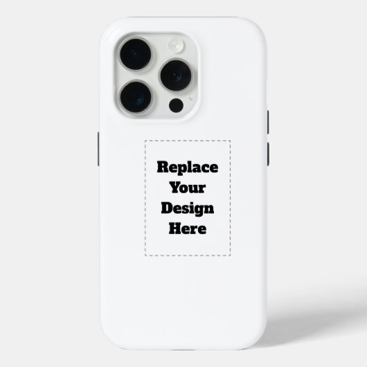 Create Your Own white  Case-Mate iPhone Case (Achterkant)